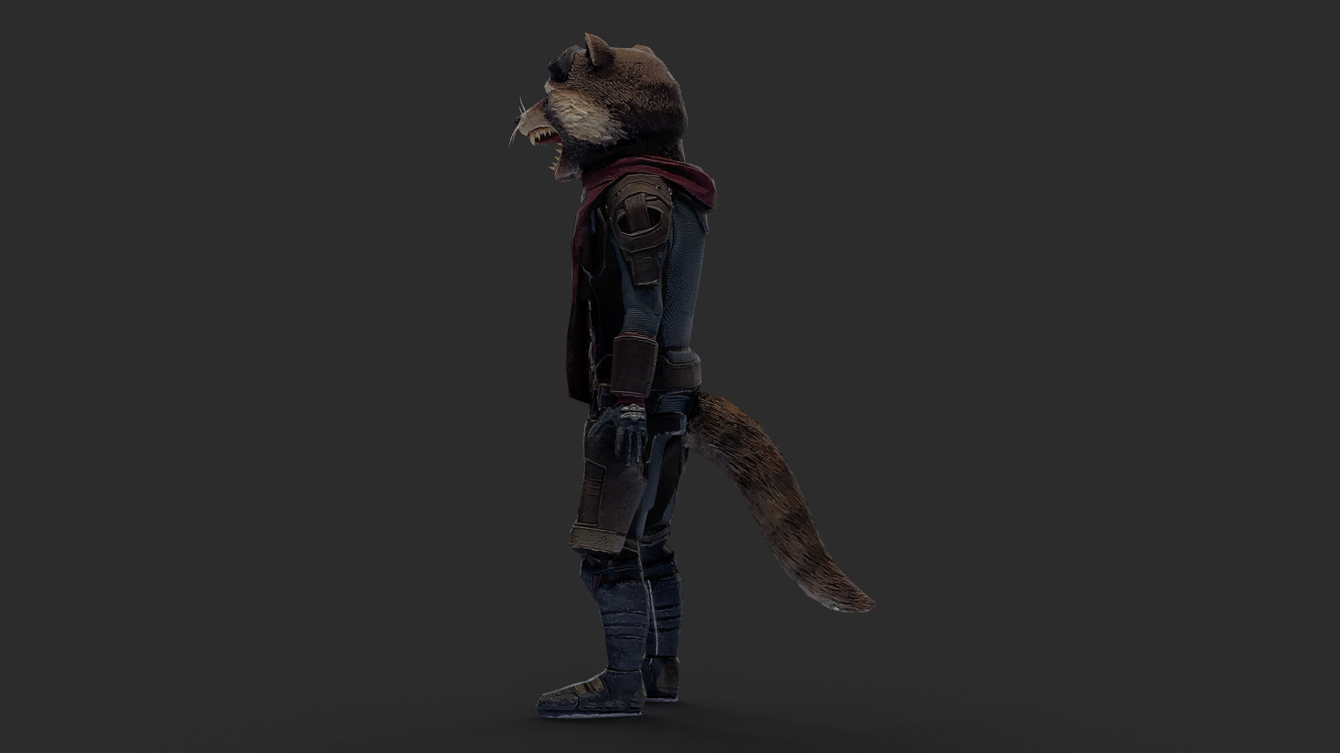 Rocket Racoon Model View 3D model Rocket Racoon 3d model Scan VR / AR / low-poly | CGTrader