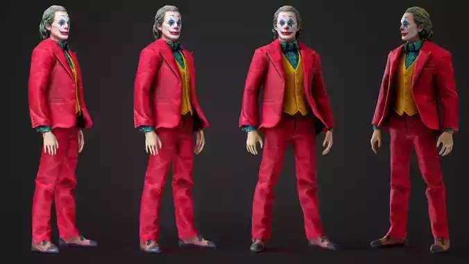 Joker Phoakin 3d Scan Figure