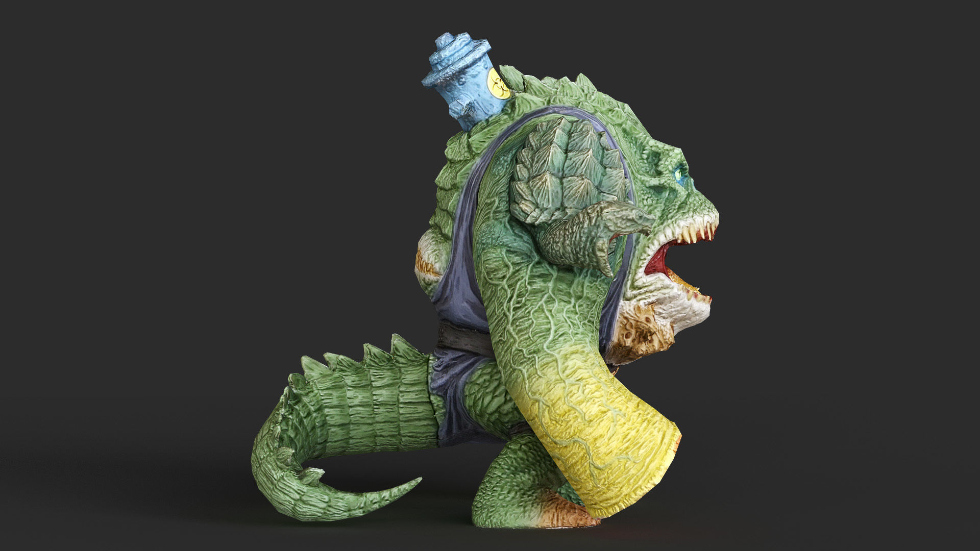 3D model Killer Croc 3d Scan Figure VR / AR / low-poly | CGTrader