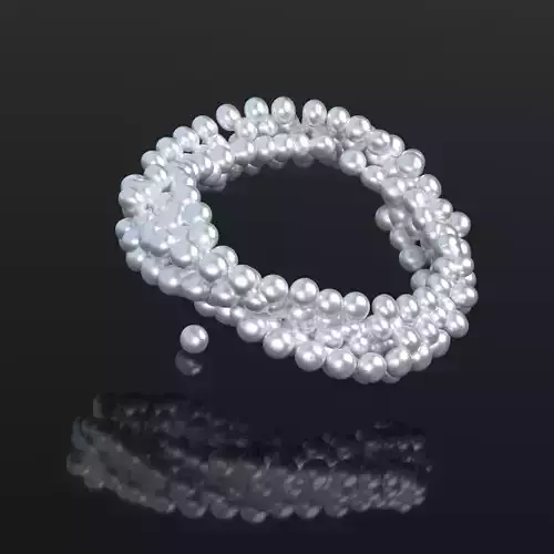 3d Pearl decoration  3d Pearl beads