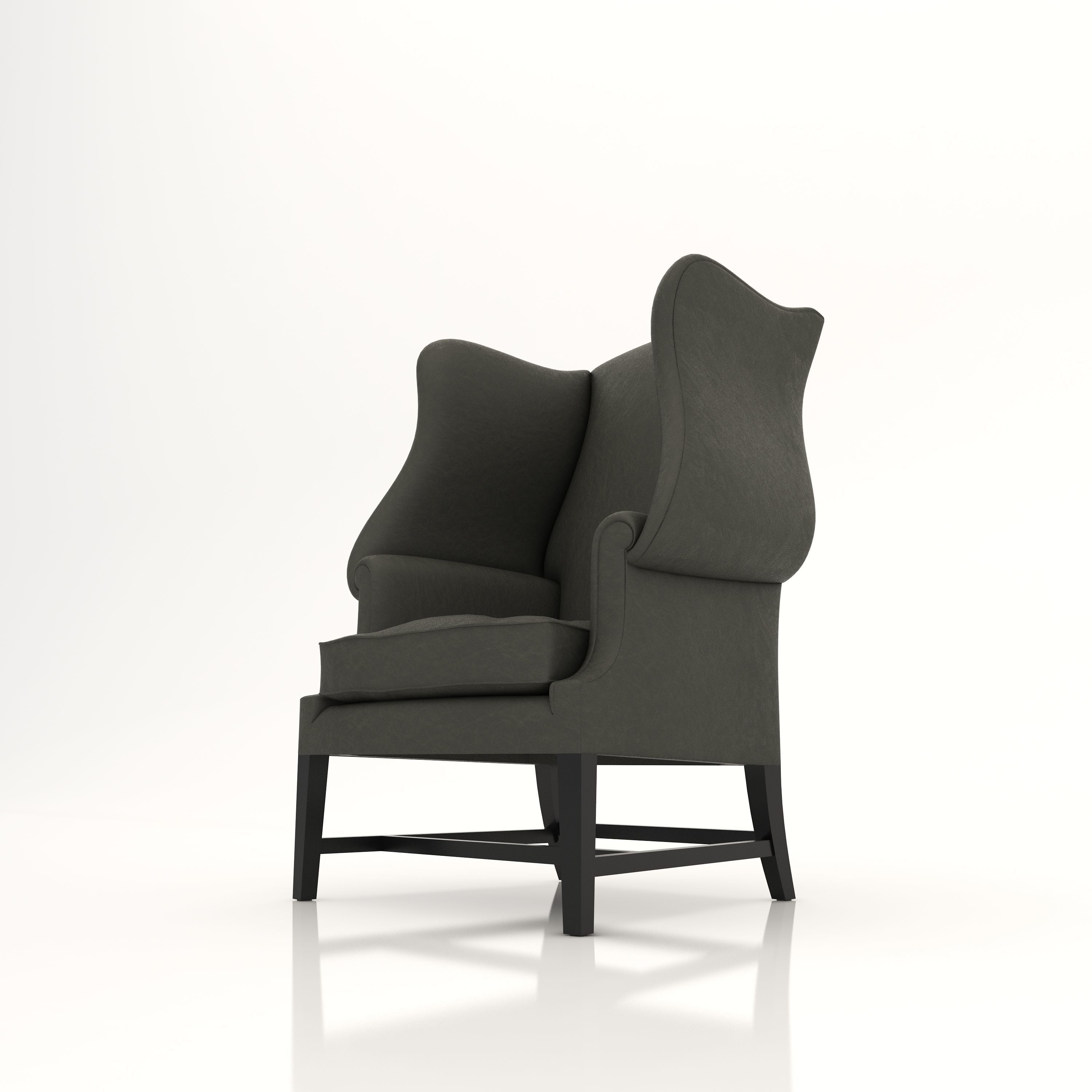 Interior Sofa Armchair 34 - For CNC and Interior 3D model_2