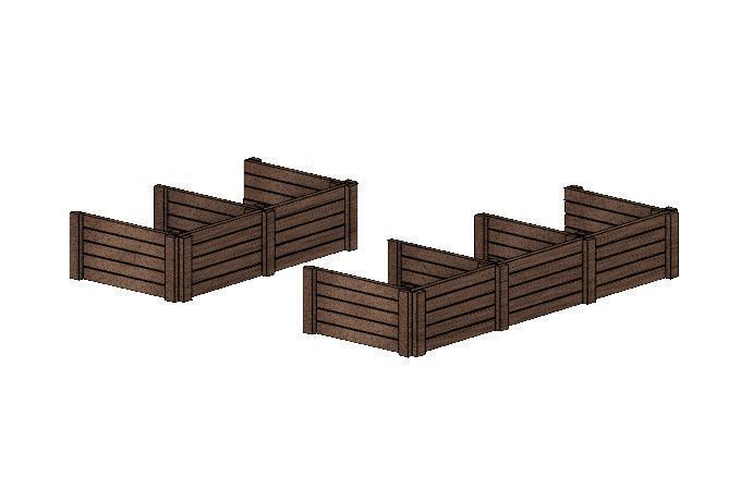 Model Railway Coal Staithe Bunker 3D print model_4