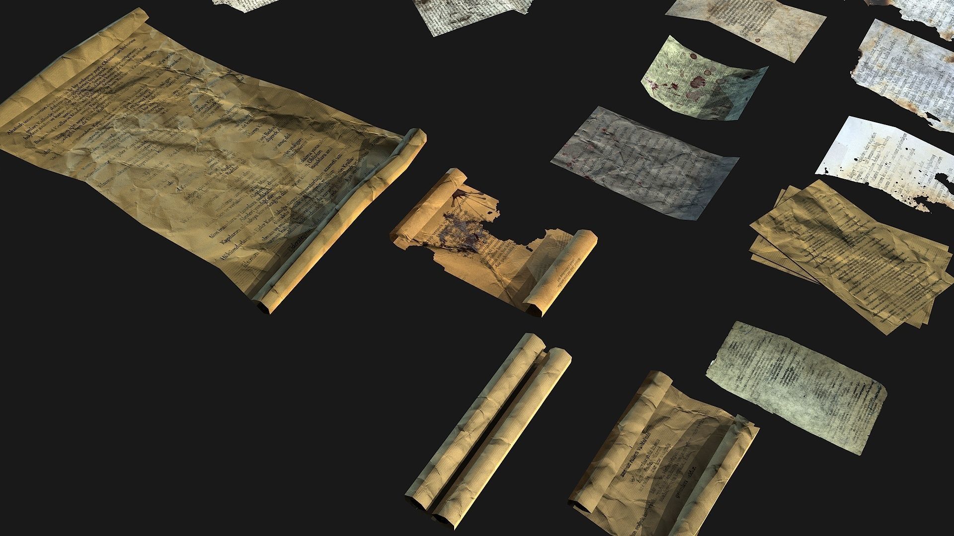 Book  Collective Low-poly 3D model_20