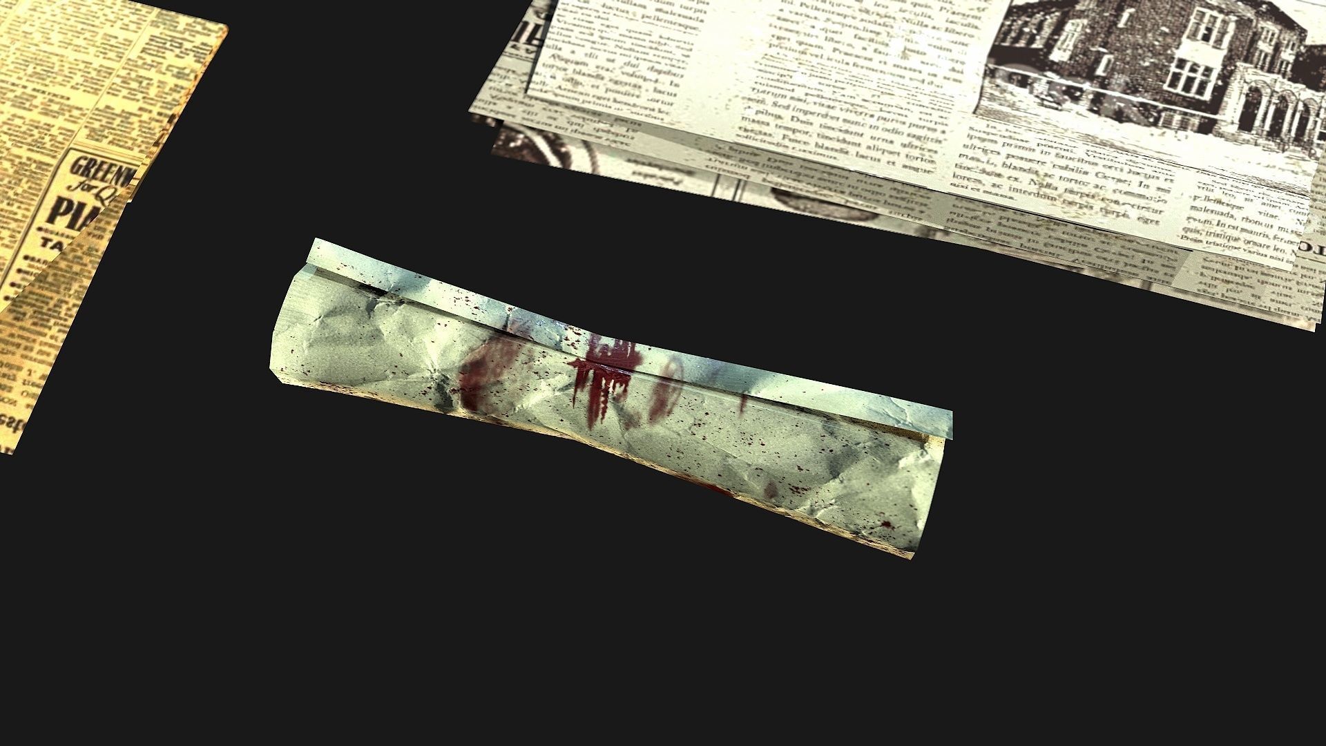 Book  Collective Low-poly 3D model_21