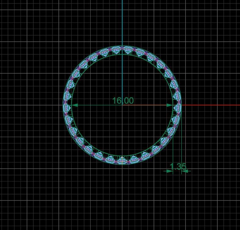  wedding ring 3D print model 3D print model_4
