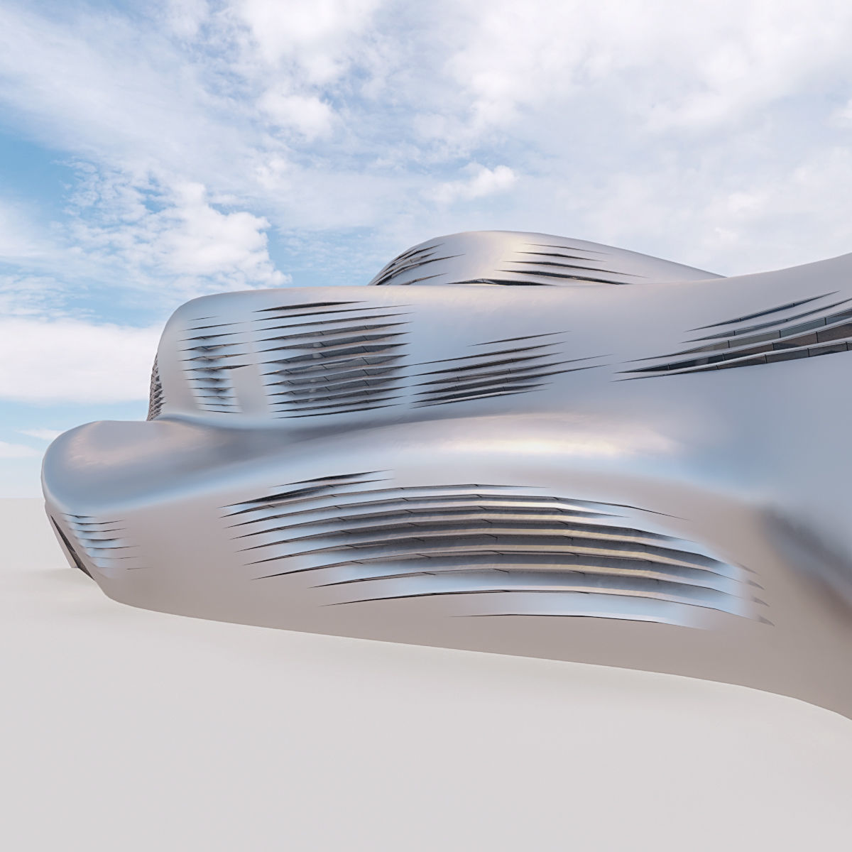 Futuristic building collection 9x 3 _31