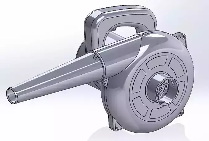 Dust Blower or Fan 3D model
