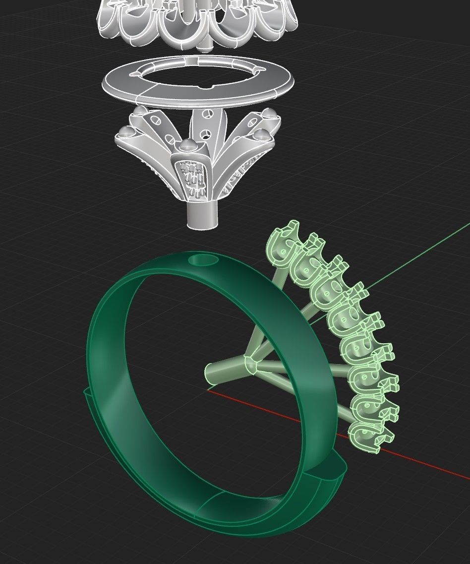 Ring 50 3D print model_13