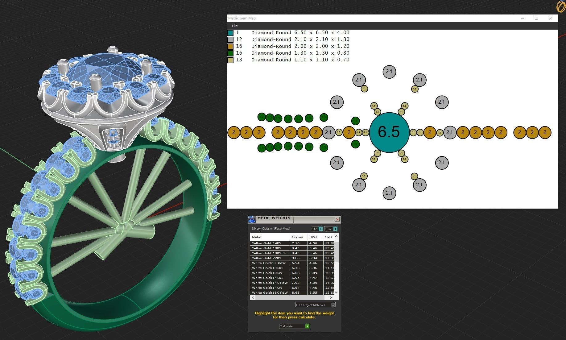 Ring 50 3D print model_10