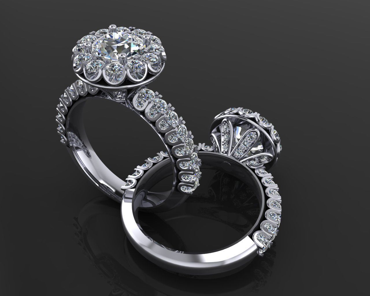 Ring 50 3D print model_4