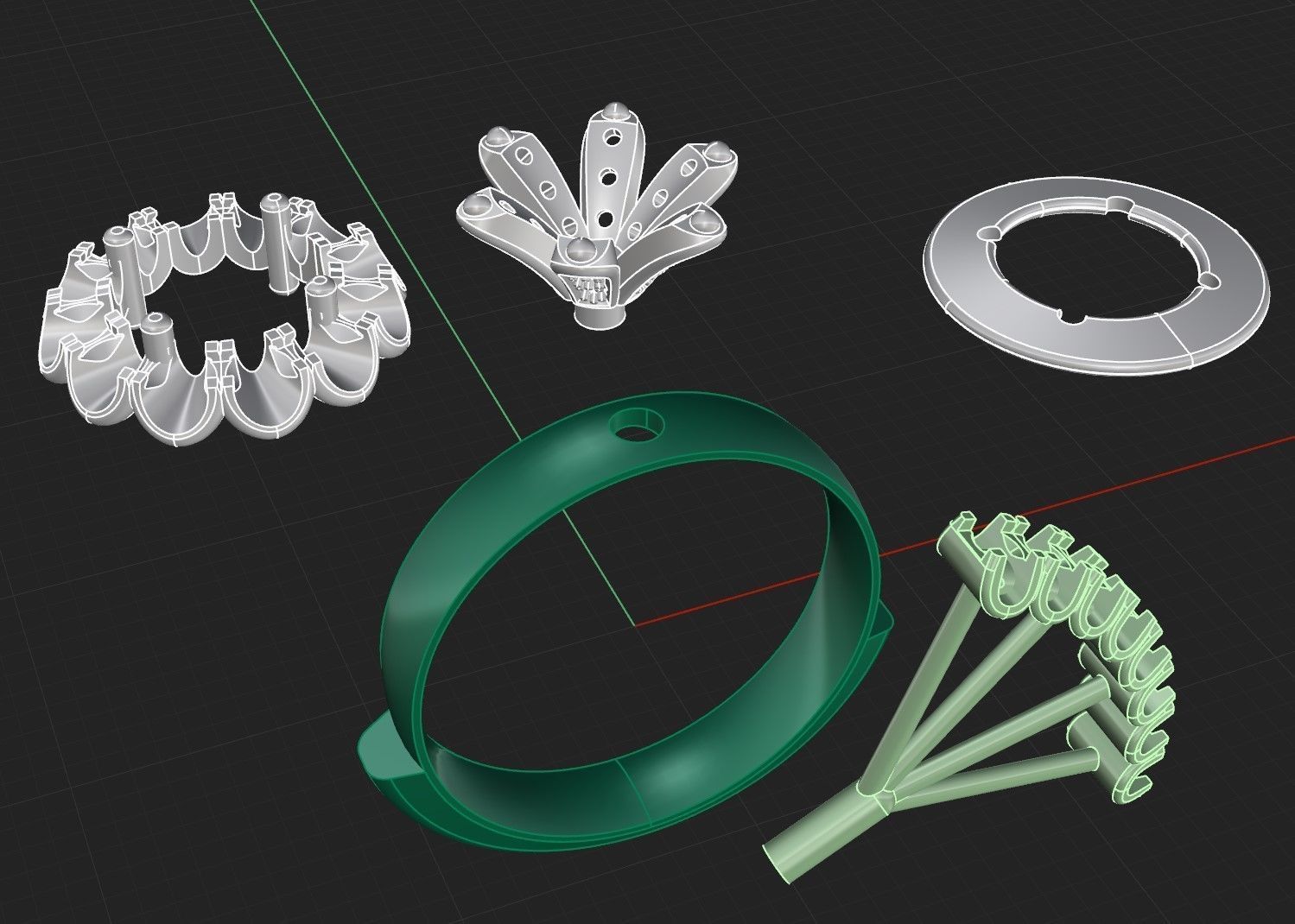 Ring 50 3D print model_9
