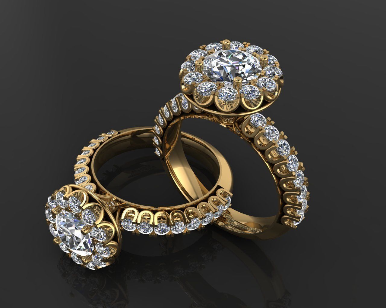 Ring 50 3D print model_3