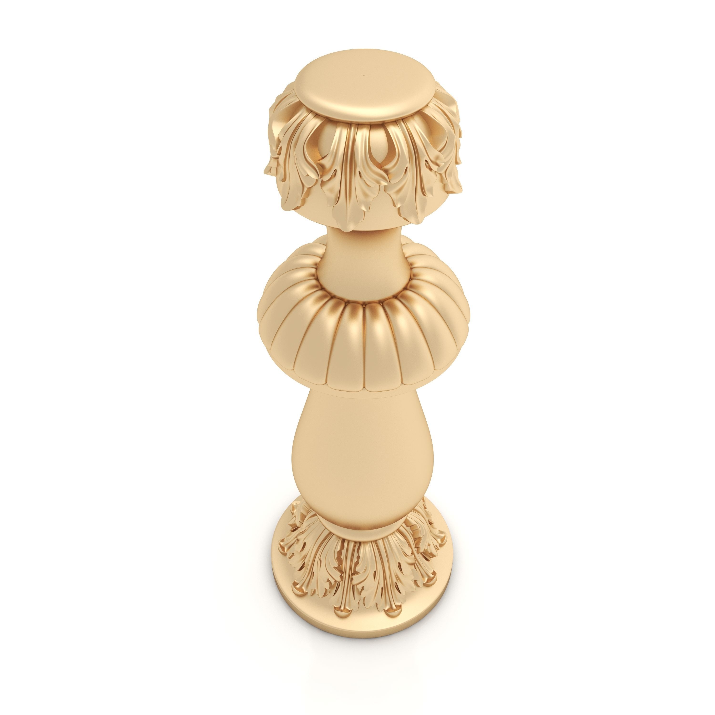 Decorative Column 11 3D model_3