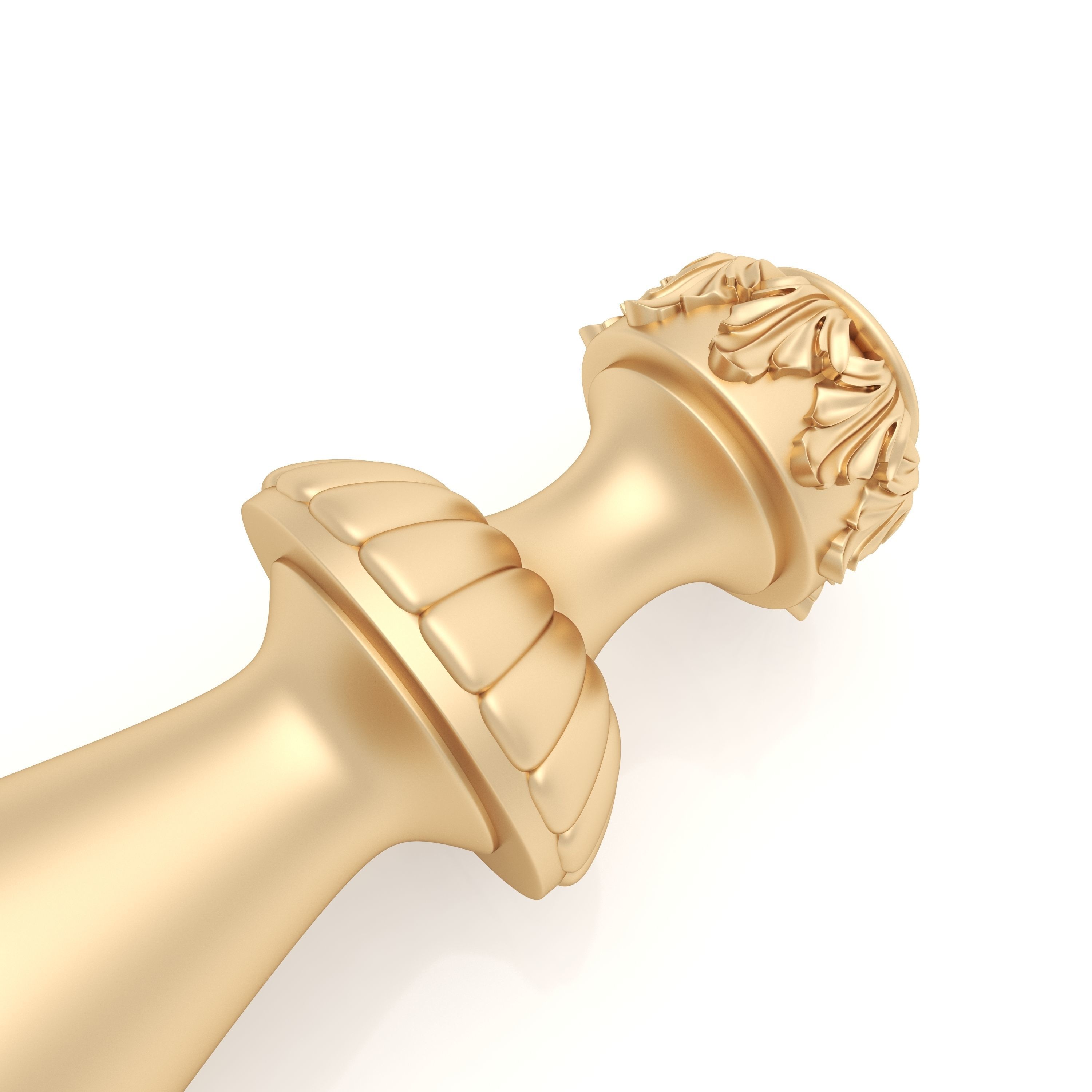 Decorative Column 11 3D model_6