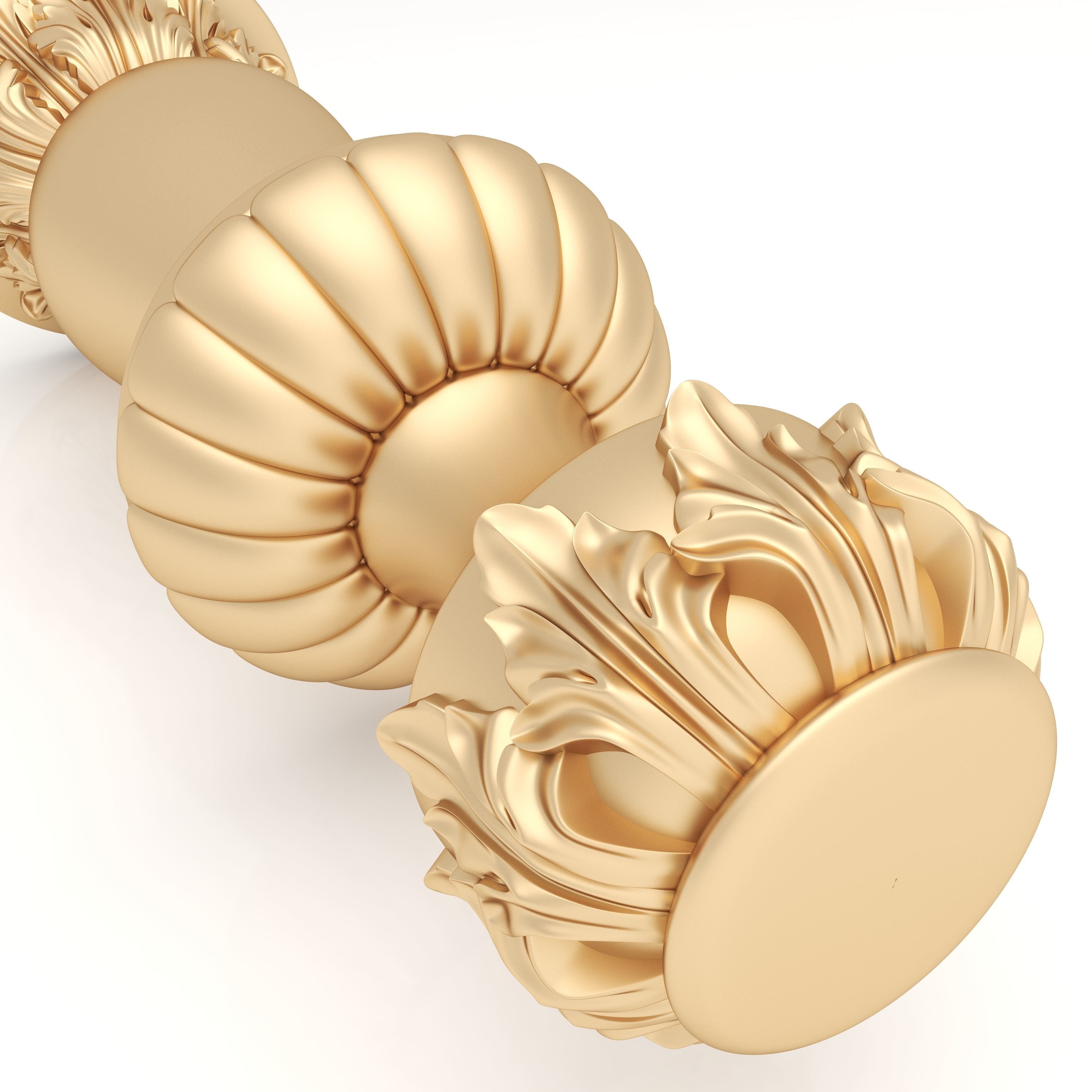 Decorative Column 11 3D model_5