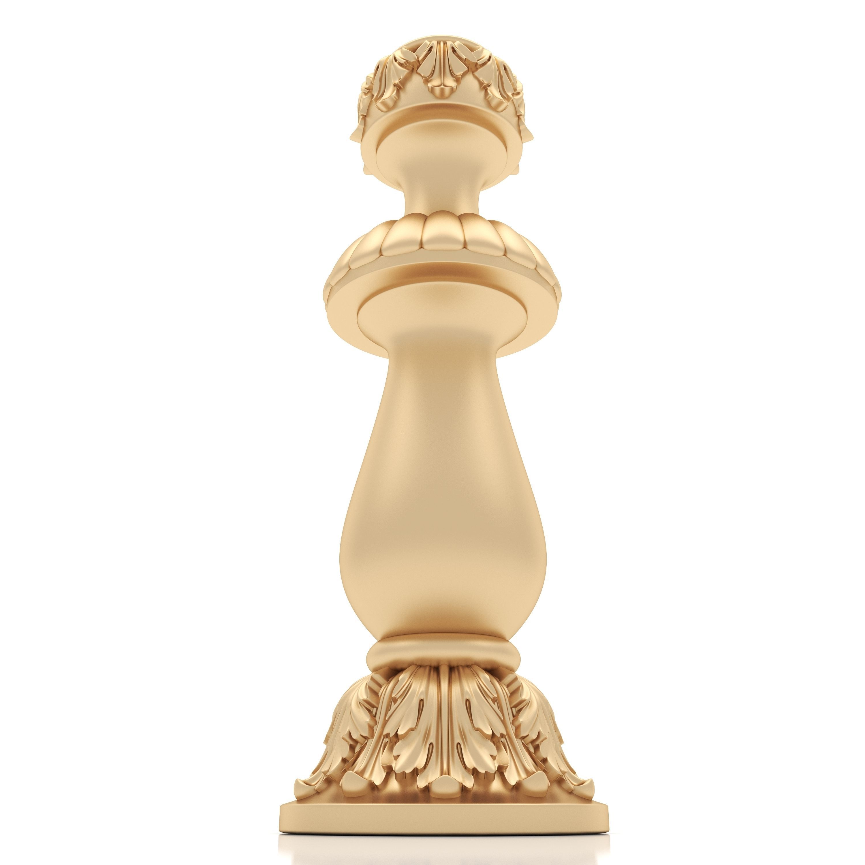 Decorative Column 11 3D model_2