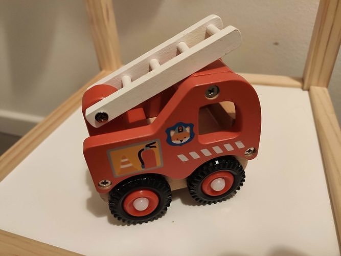 Fire Truck Toy 3D print model