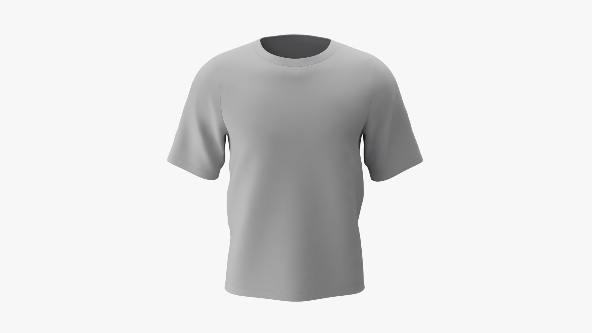 T-Shirt PBR t shirt Low-poly 3D model_8