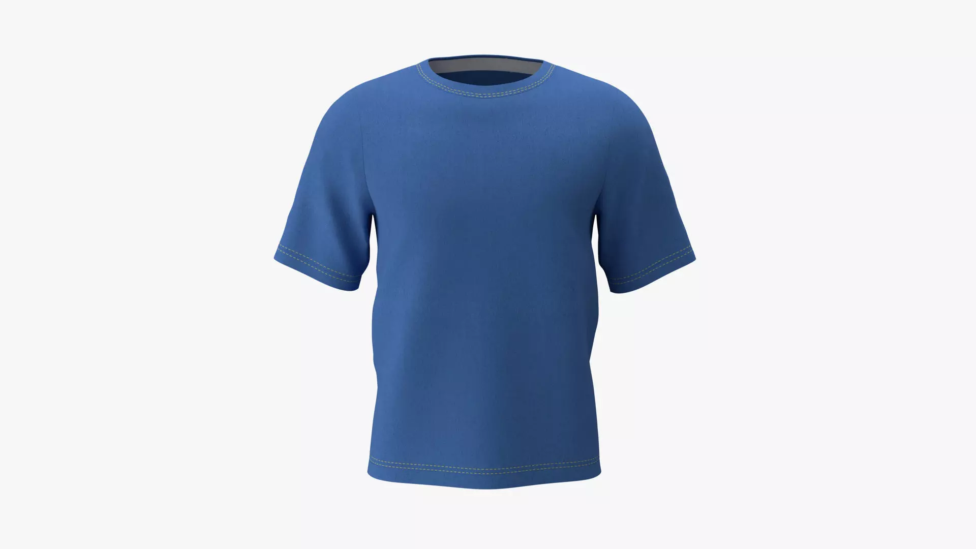 T-Shirt PBR t shirt Low-poly 3D model_0