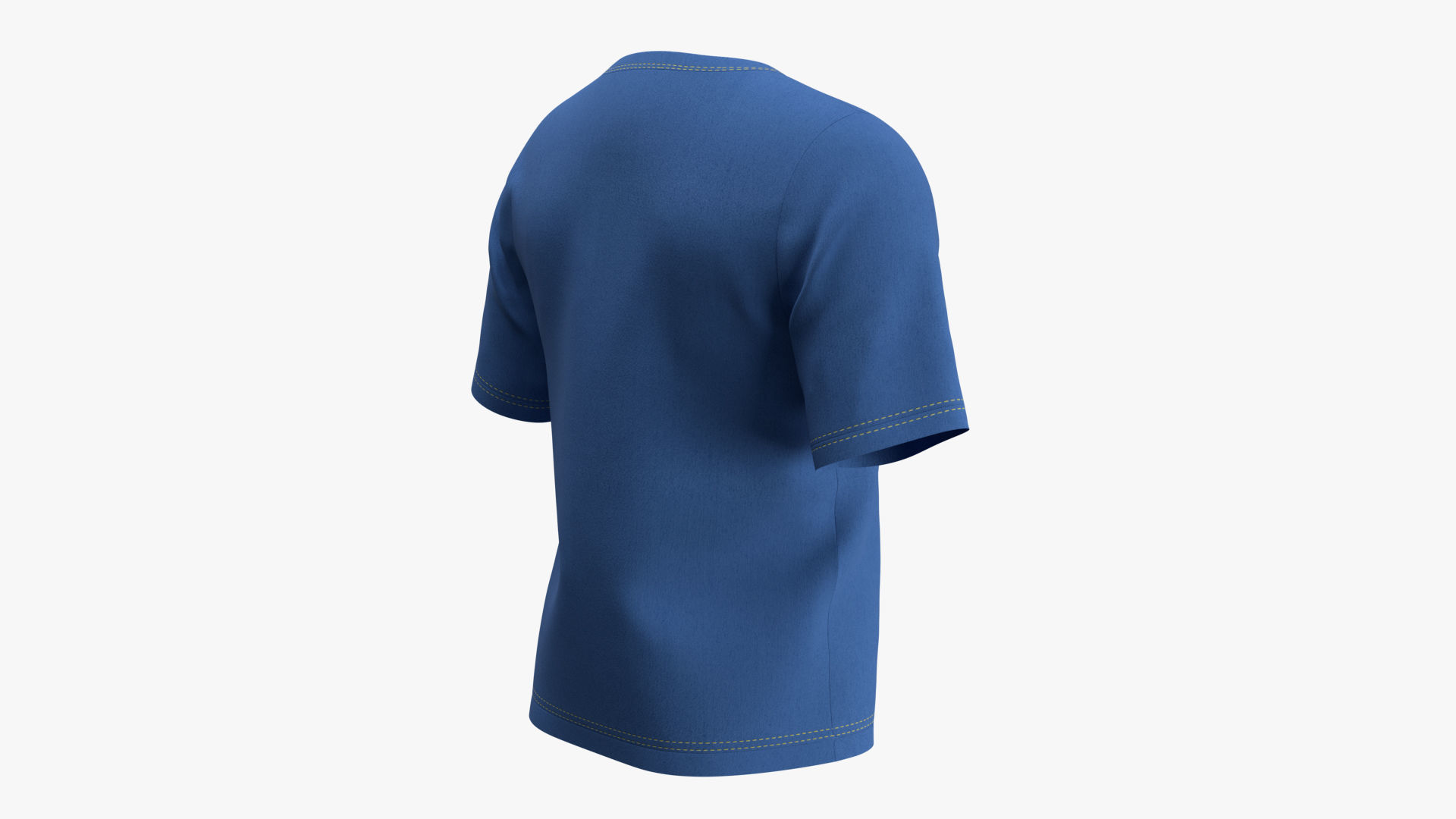 T-Shirt PBR t shirt Low-poly 3D model_2