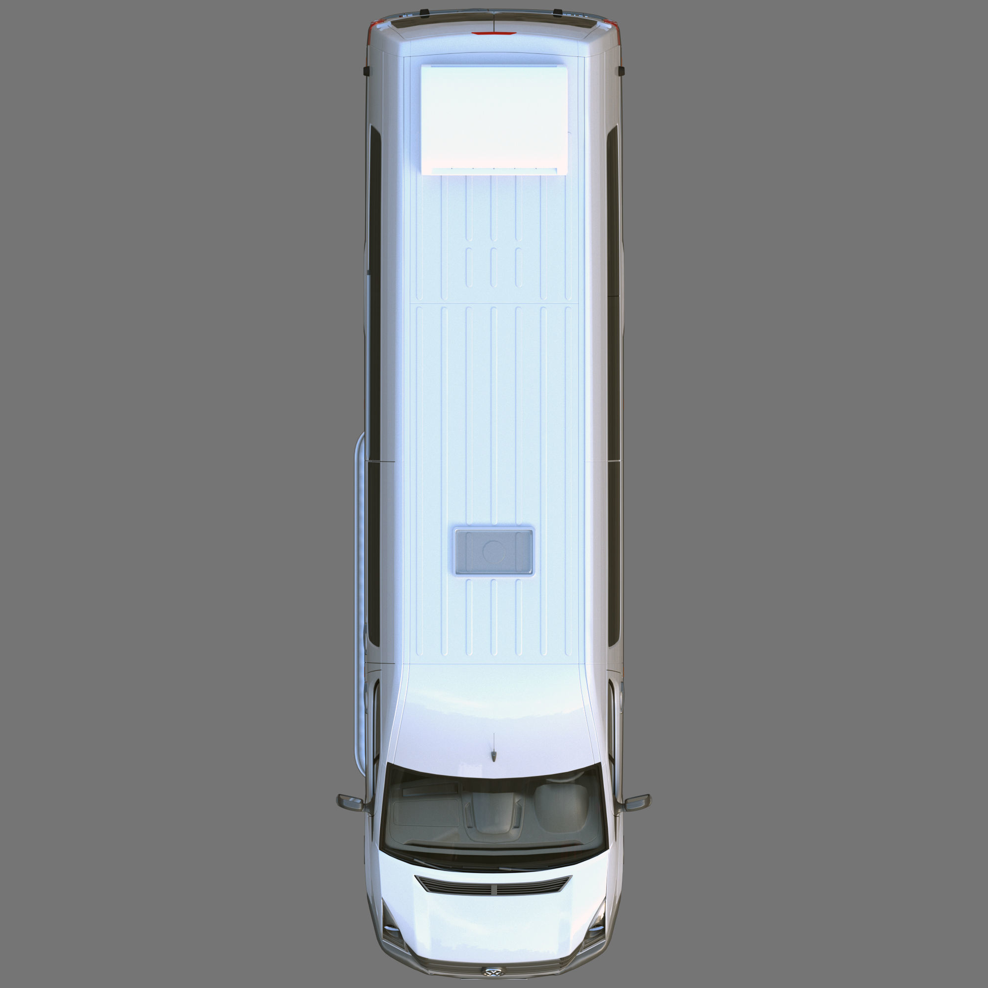 Passenger minibus VW Crafter 50 3D model_15