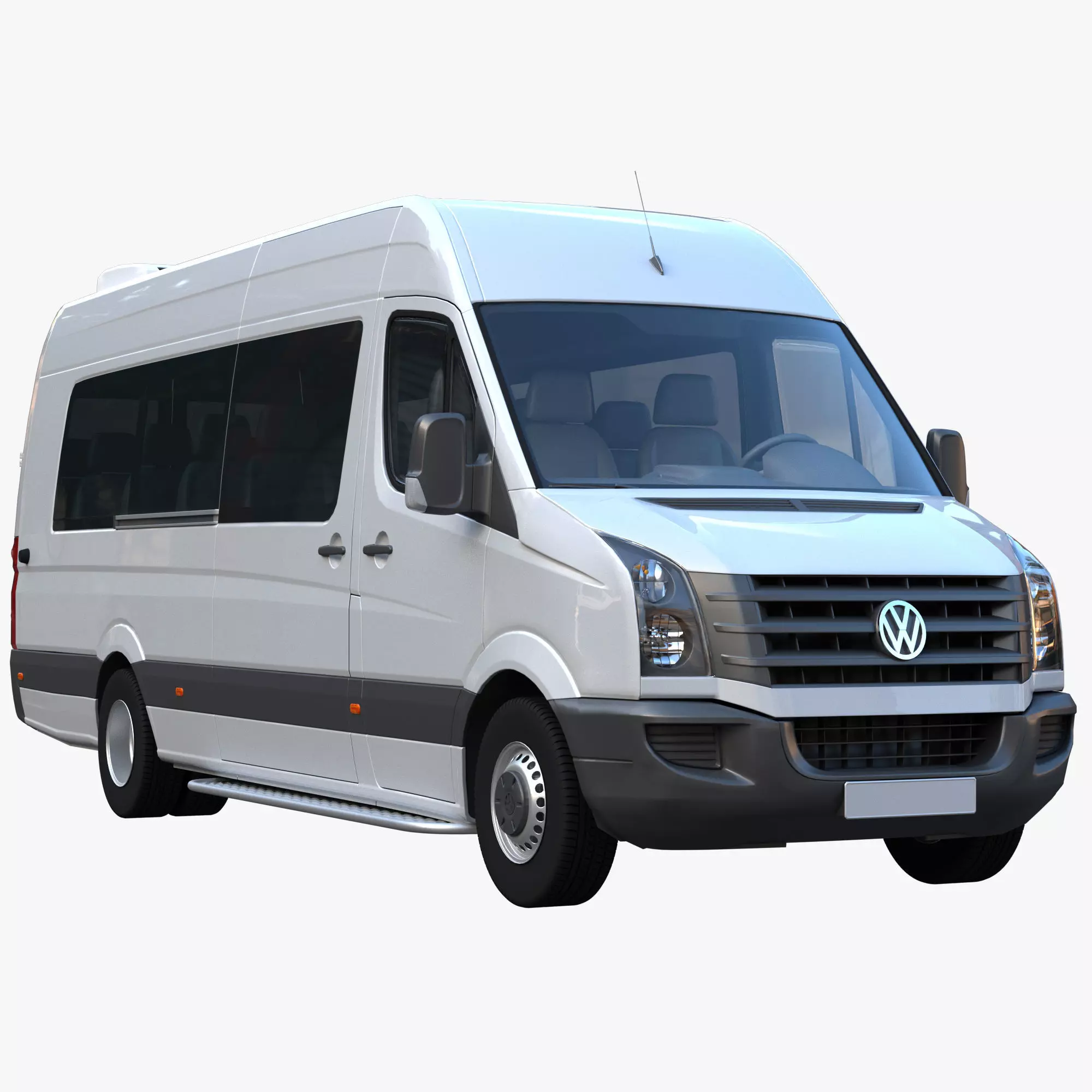 Passenger minibus VW Crafter 50 3D model_0