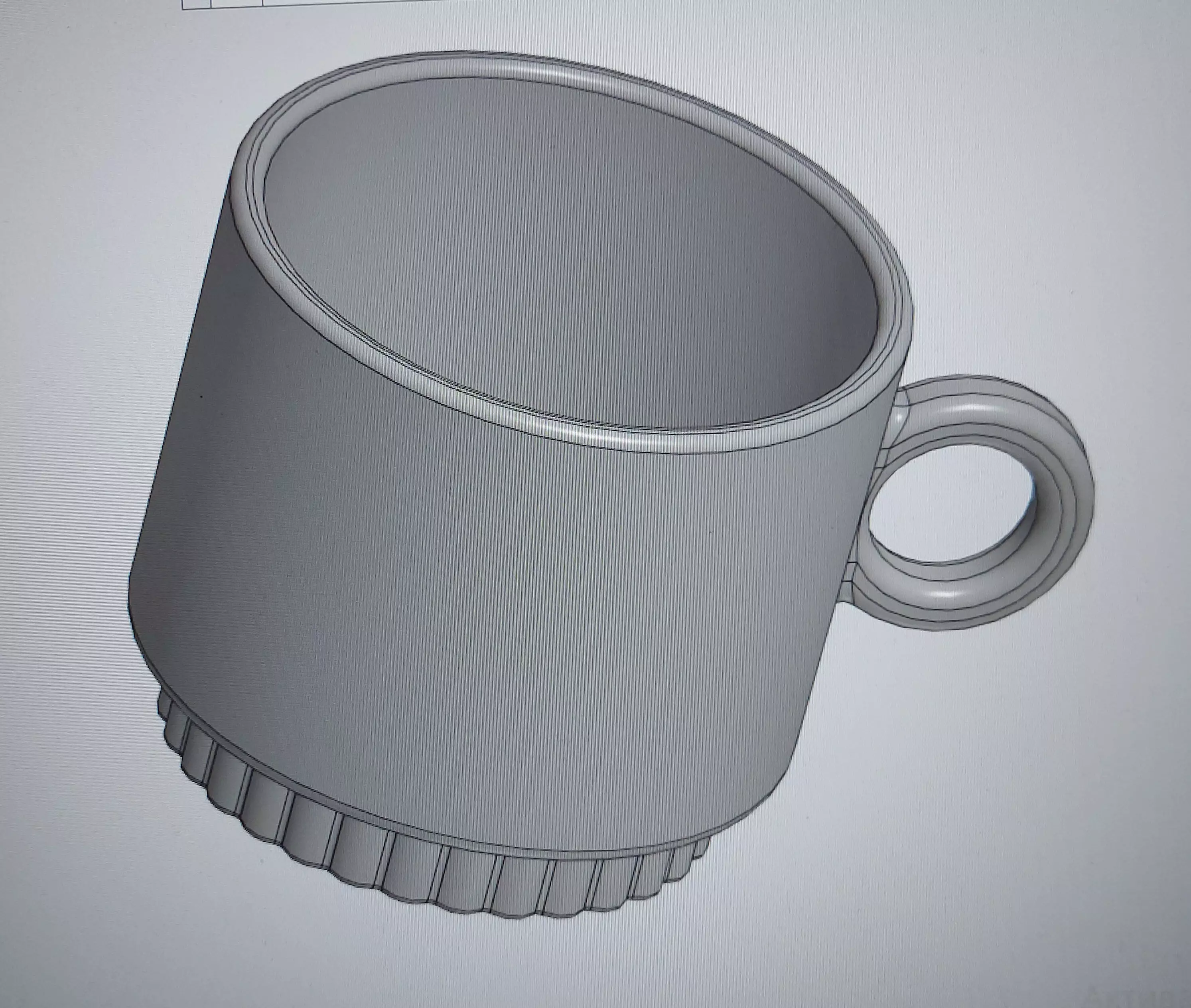 Coffee cup Free 3D print model_0