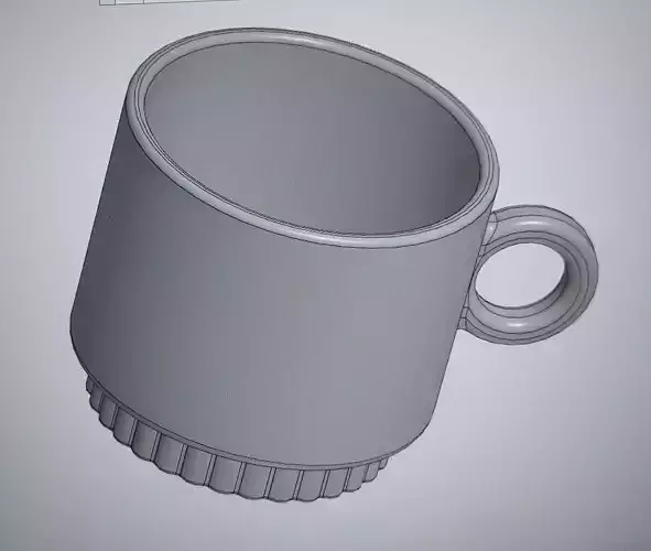 Coffee cup Free 3D print model