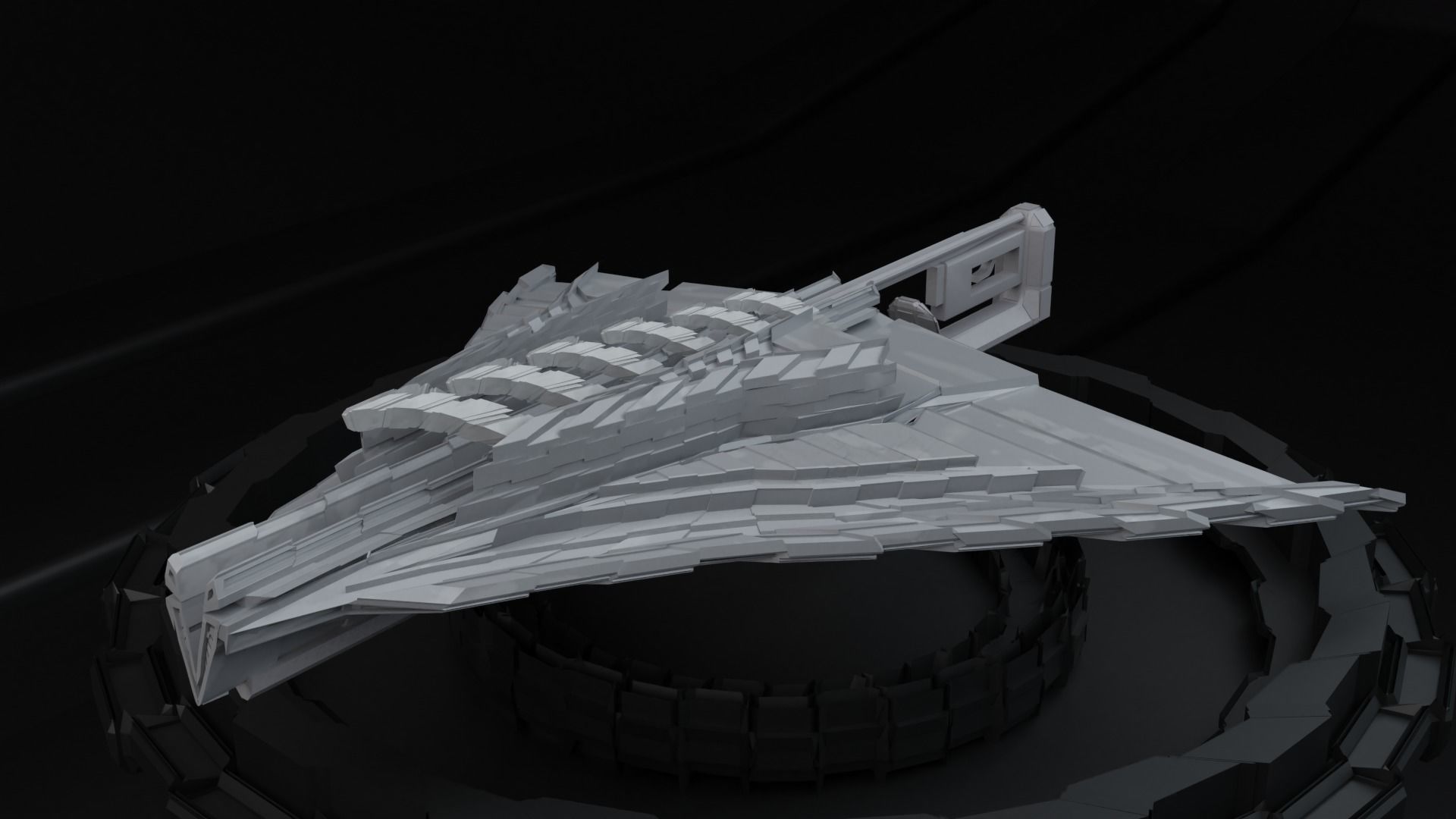 CrossDeath crossbow  Free 3D model_1