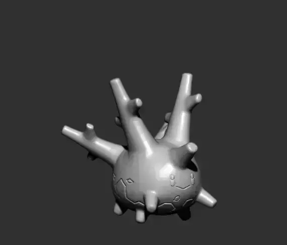 Corsola Pokemon Scale World figure