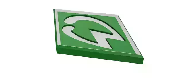 Werder Bremen Wall Sign 3D print model