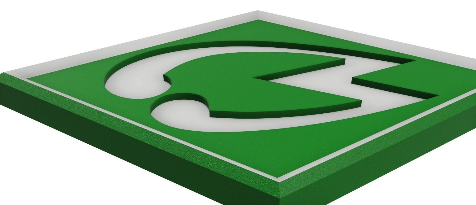 Werder Bremen Wall Sign 3D print model_6