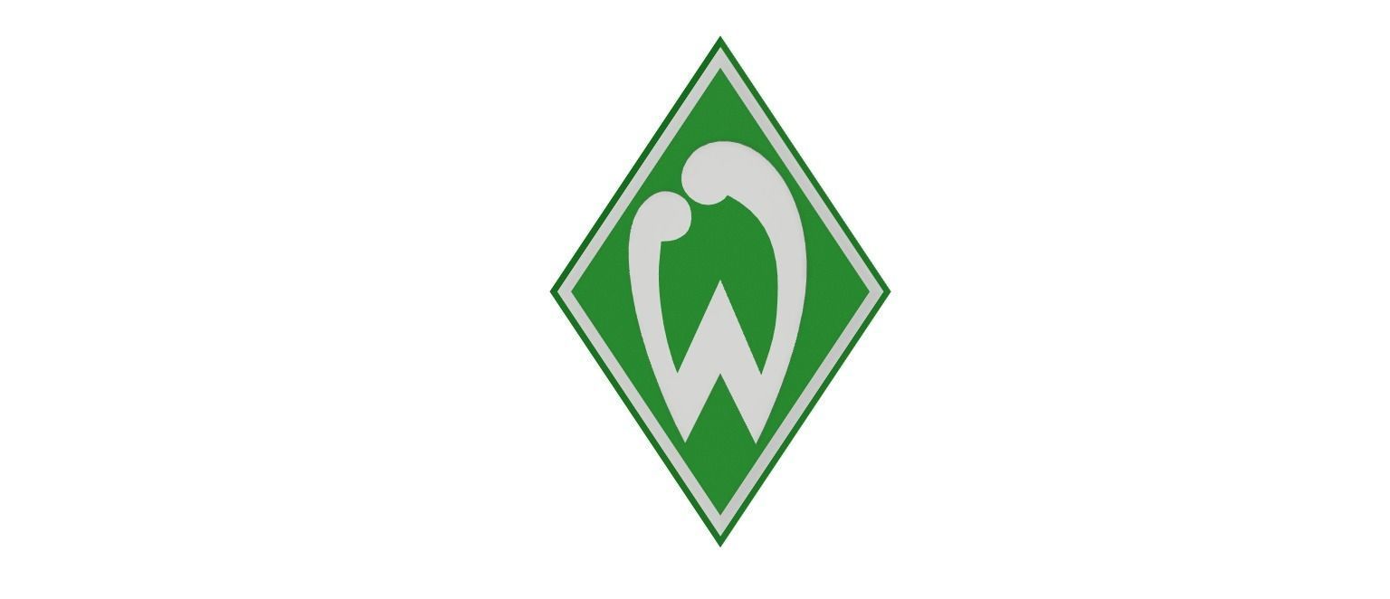 Werder Bremen Wall Sign 3D print model_1