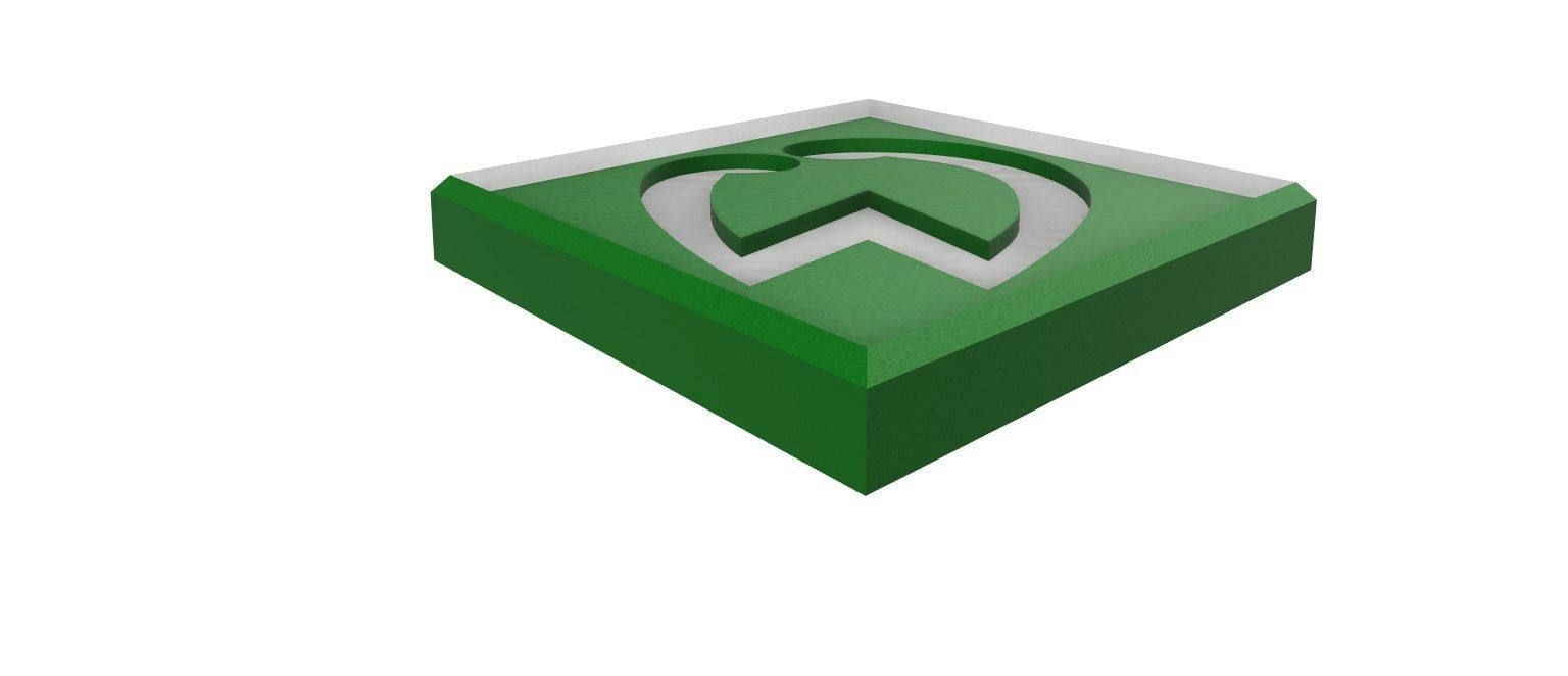 Werder Bremen Wall Sign 3D print model_5