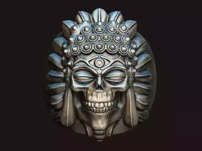 BUDDHA SKULL RING