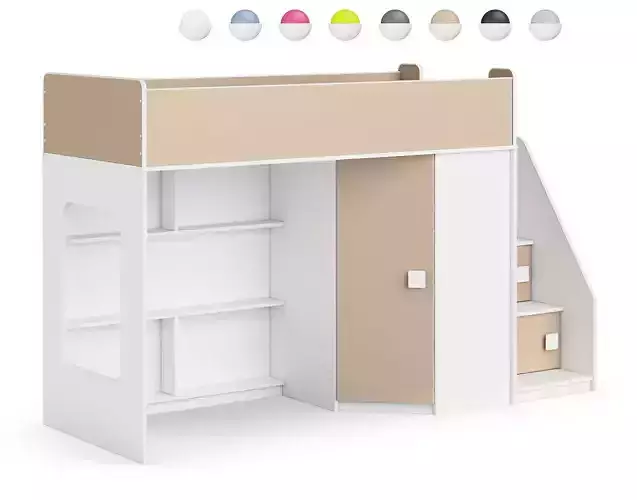 Legenda K43B with LY43A childrens modular bed