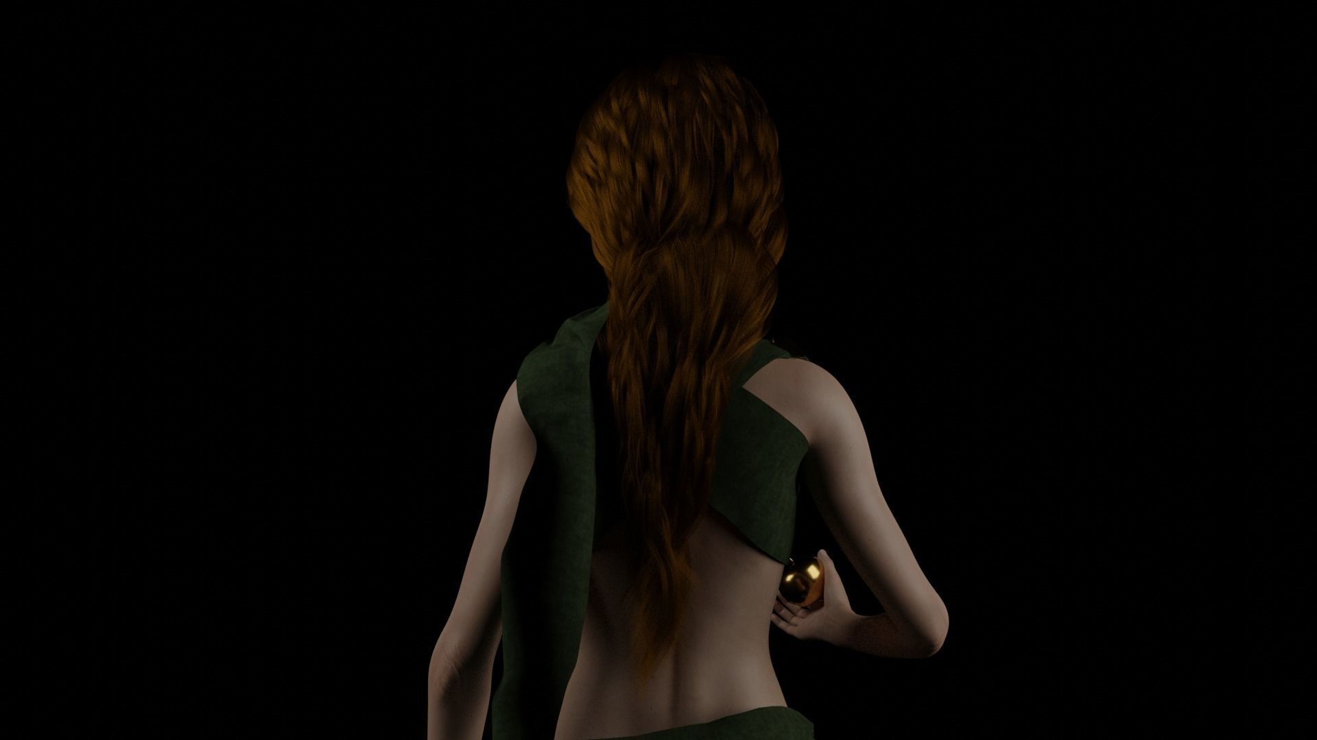 Aphrodite Rigged 3D Model  Free low-poly 3D model_5