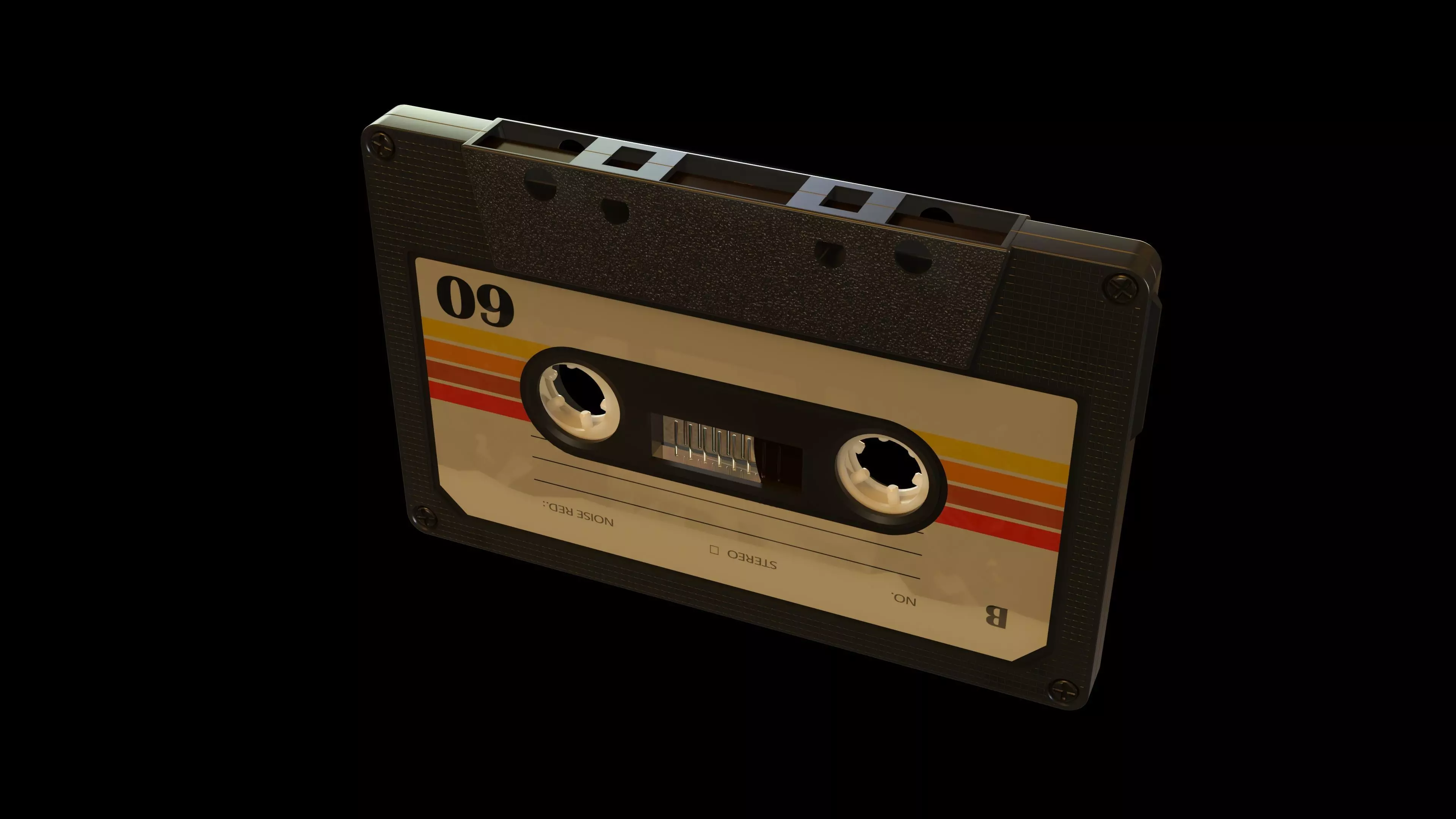 Cassette Tape 3D model