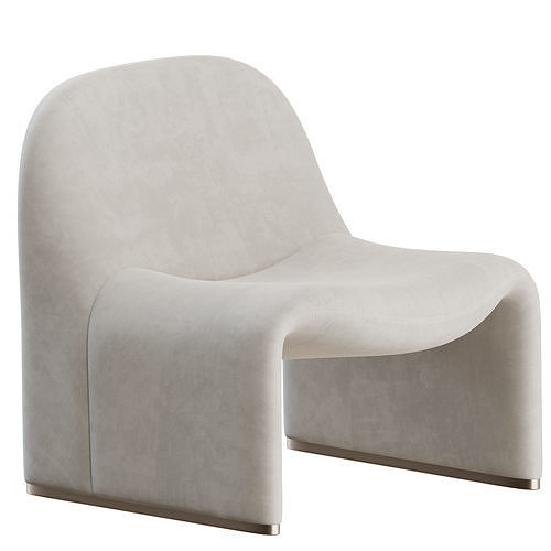Alky Armchair by Giancarlo Piretti for Artifort 3D model 6