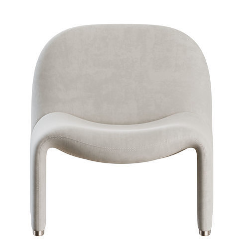 Alky Armchair by Giancarlo Piretti for Artifort 3D model 5