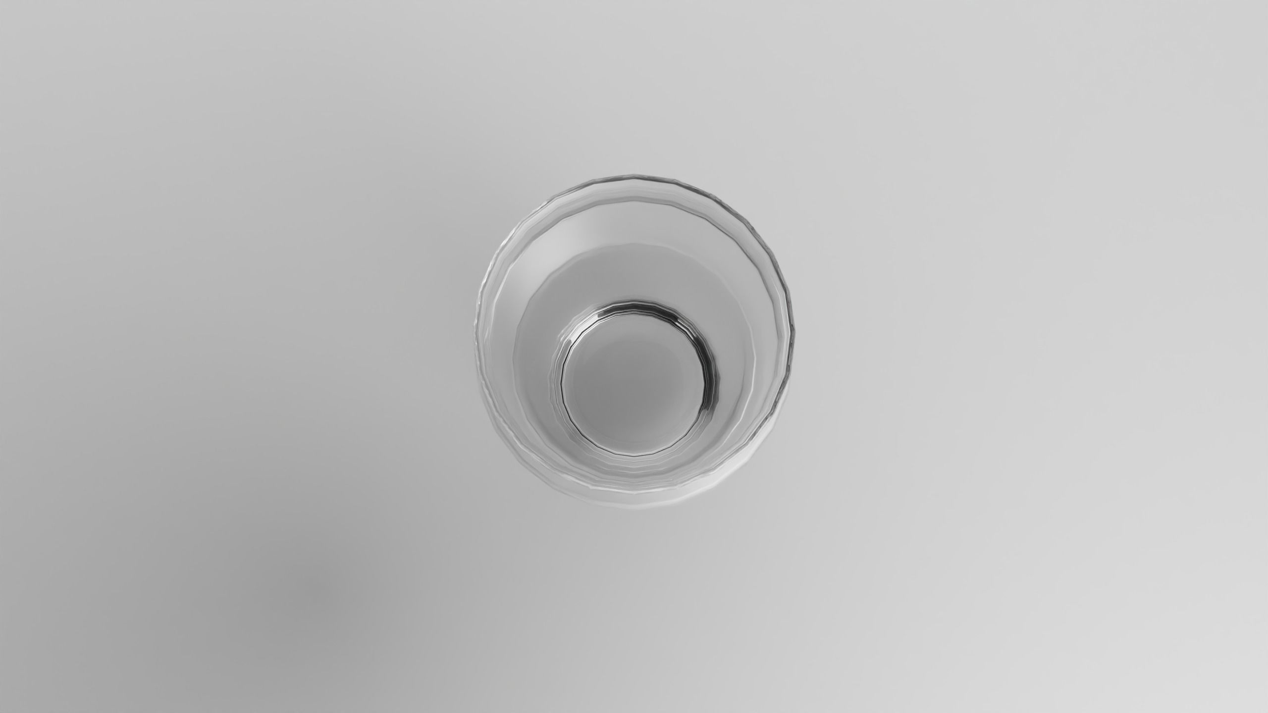 Pint glass Low-poly 3D model_4