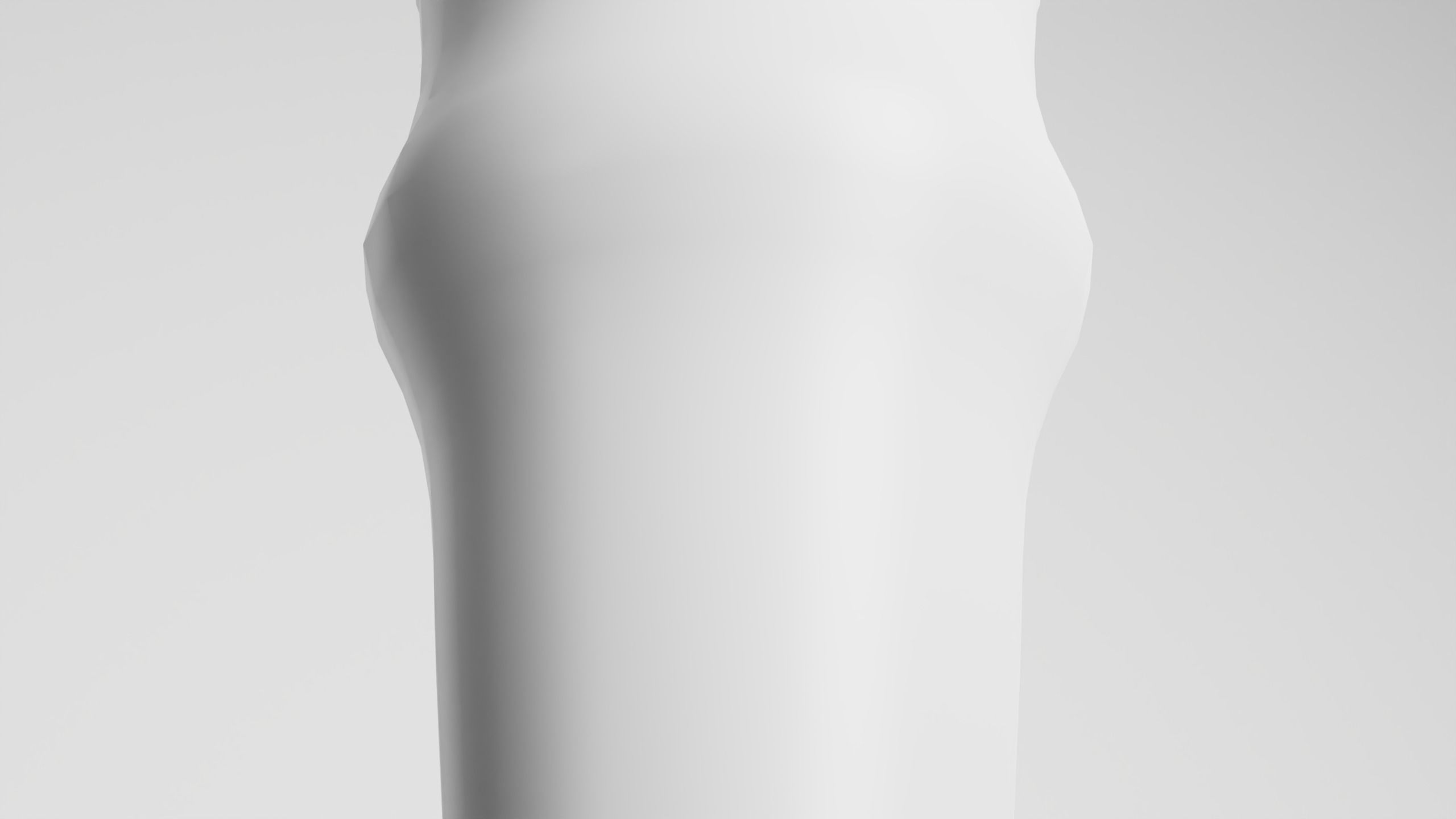 Pint glass Low-poly 3D model_10