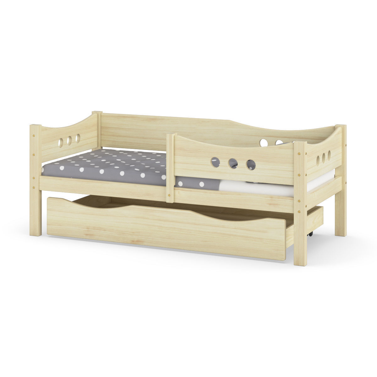 Legenda KM15 with BM01 and YM03 childrens bed 3D model_3