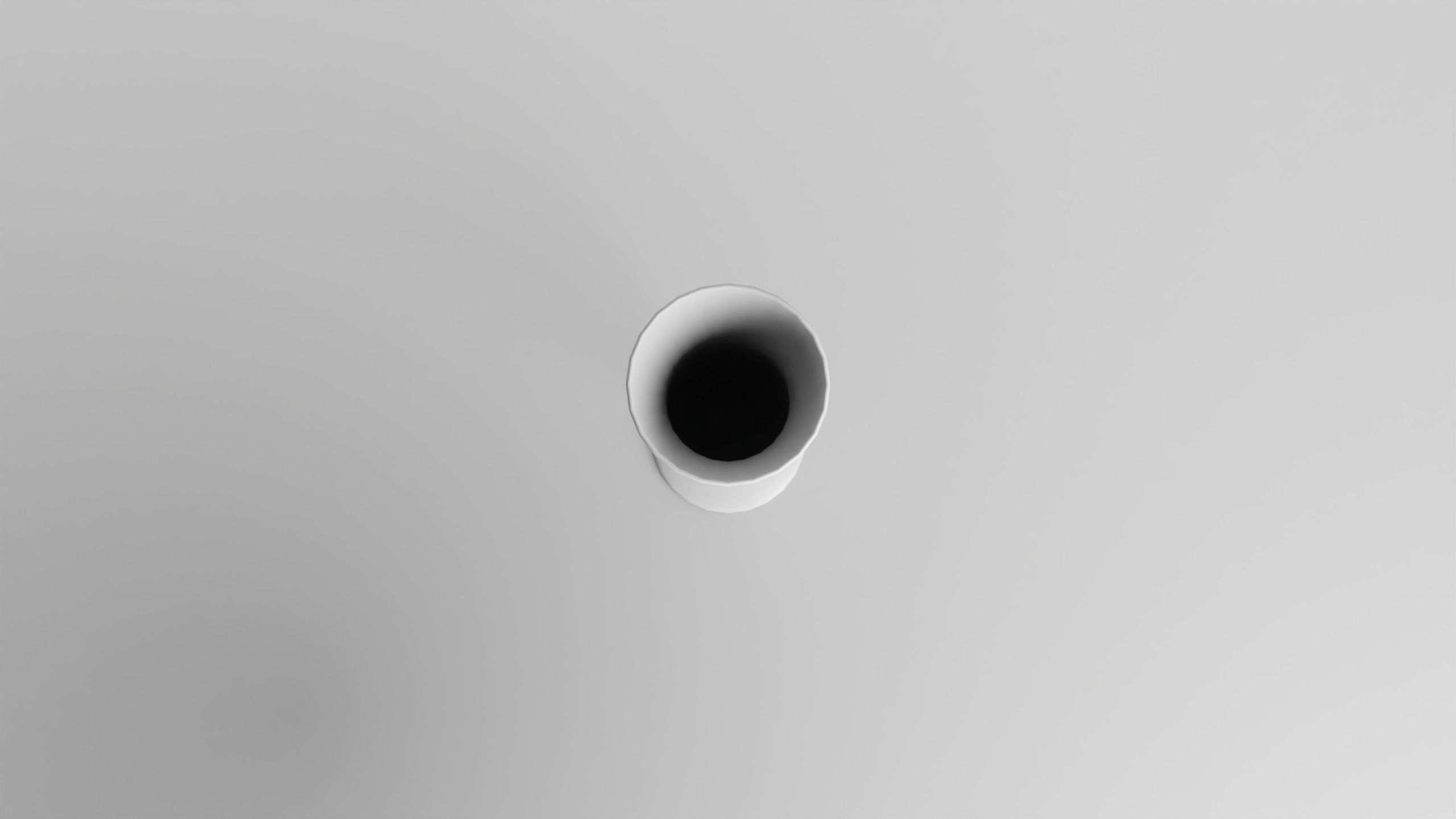 Pousse cafe glass Low-poly 3D model_9