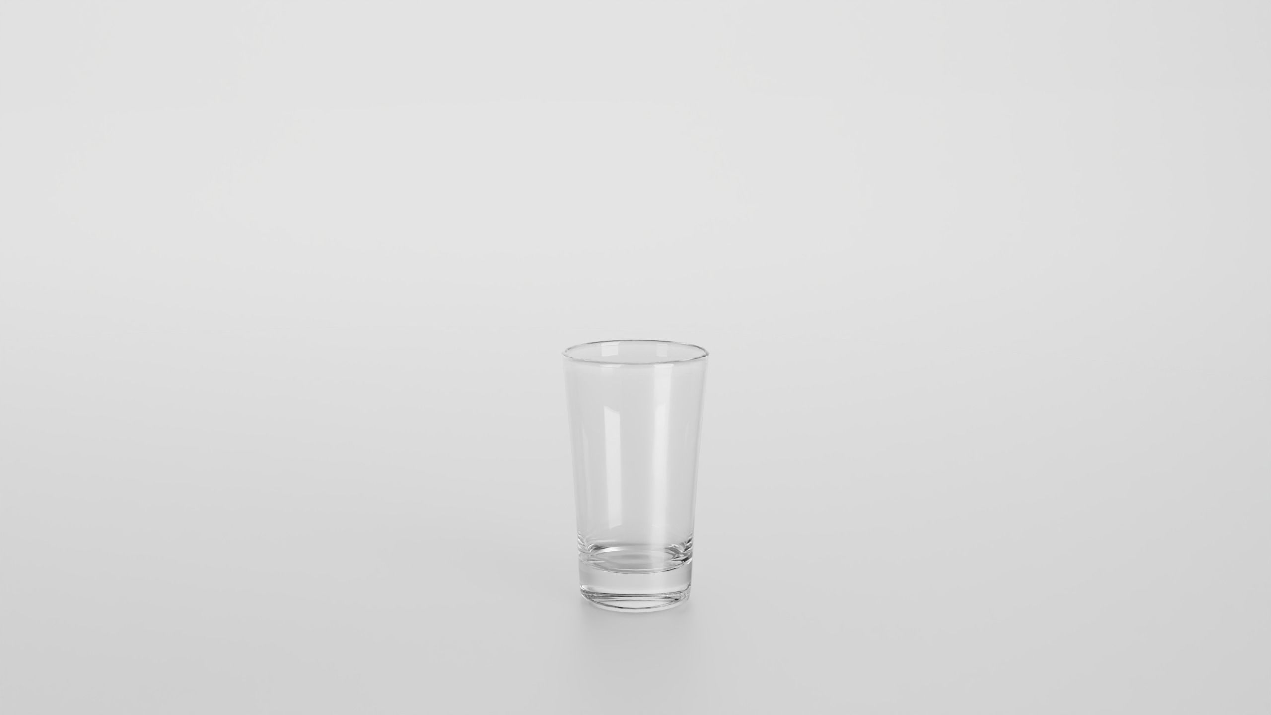 Shooter glass Low-poly 3D model_2
