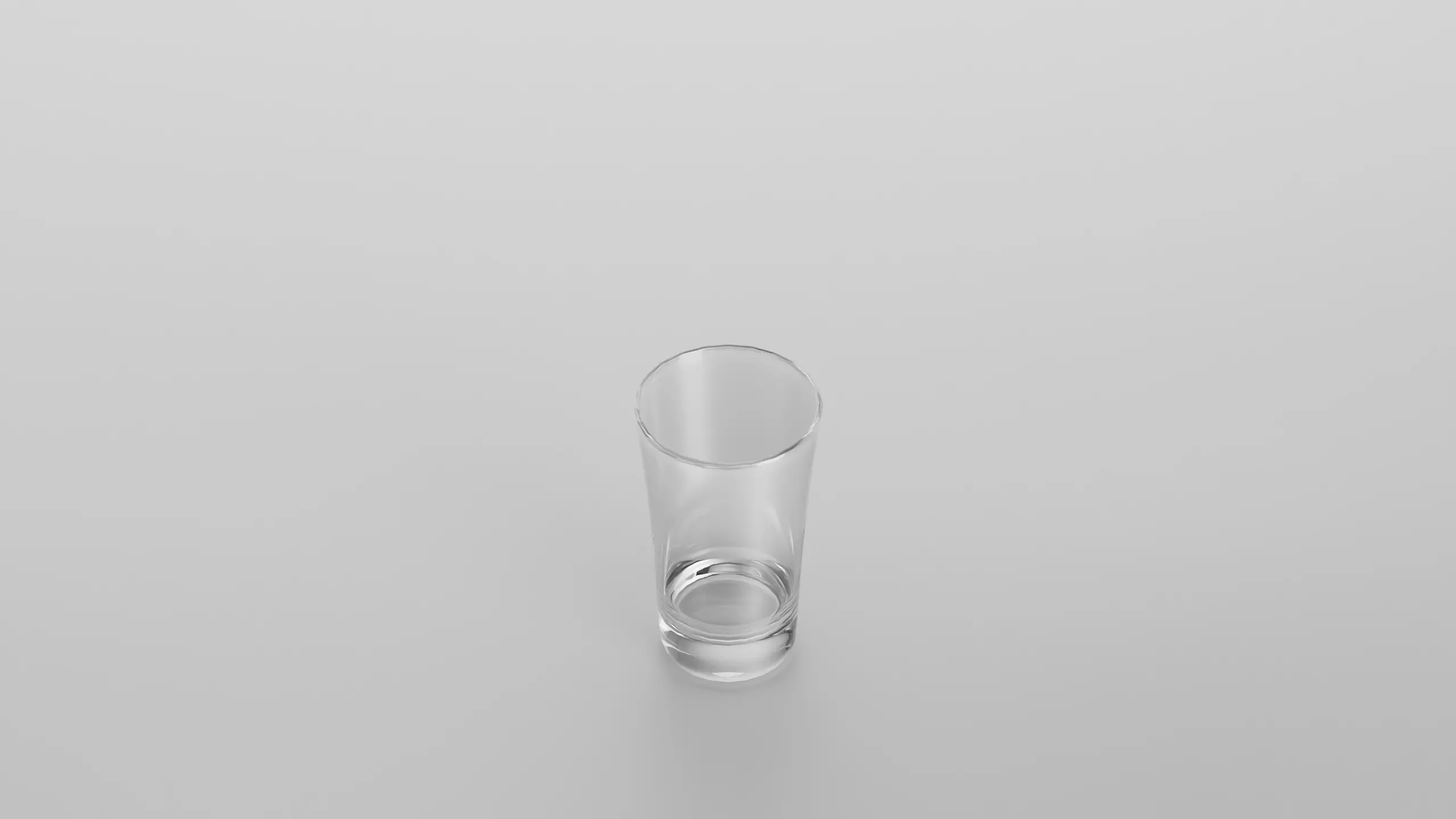 Shooter glass Low-poly 3D model_0