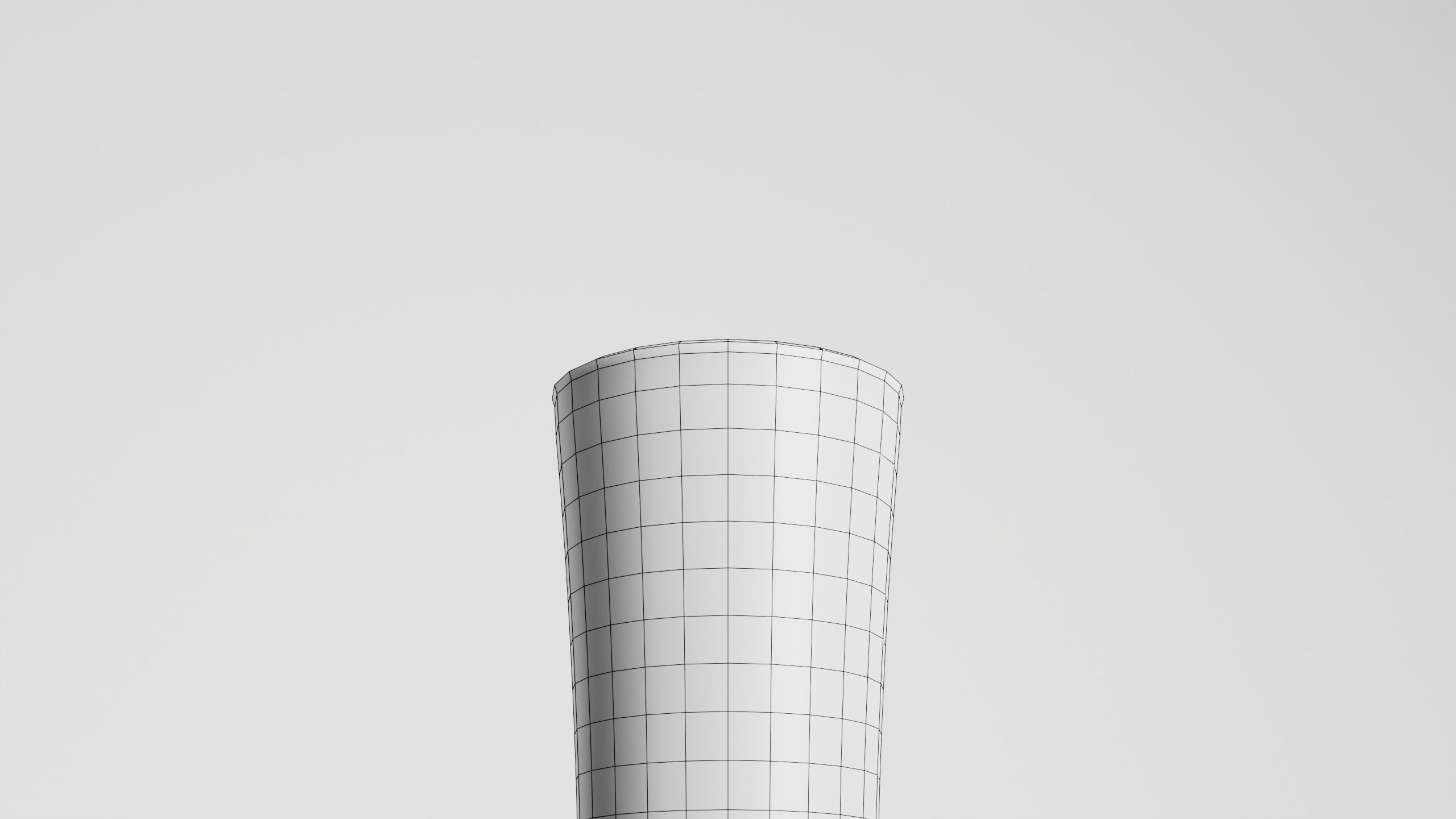 Shooter glass Low-poly 3D model_15