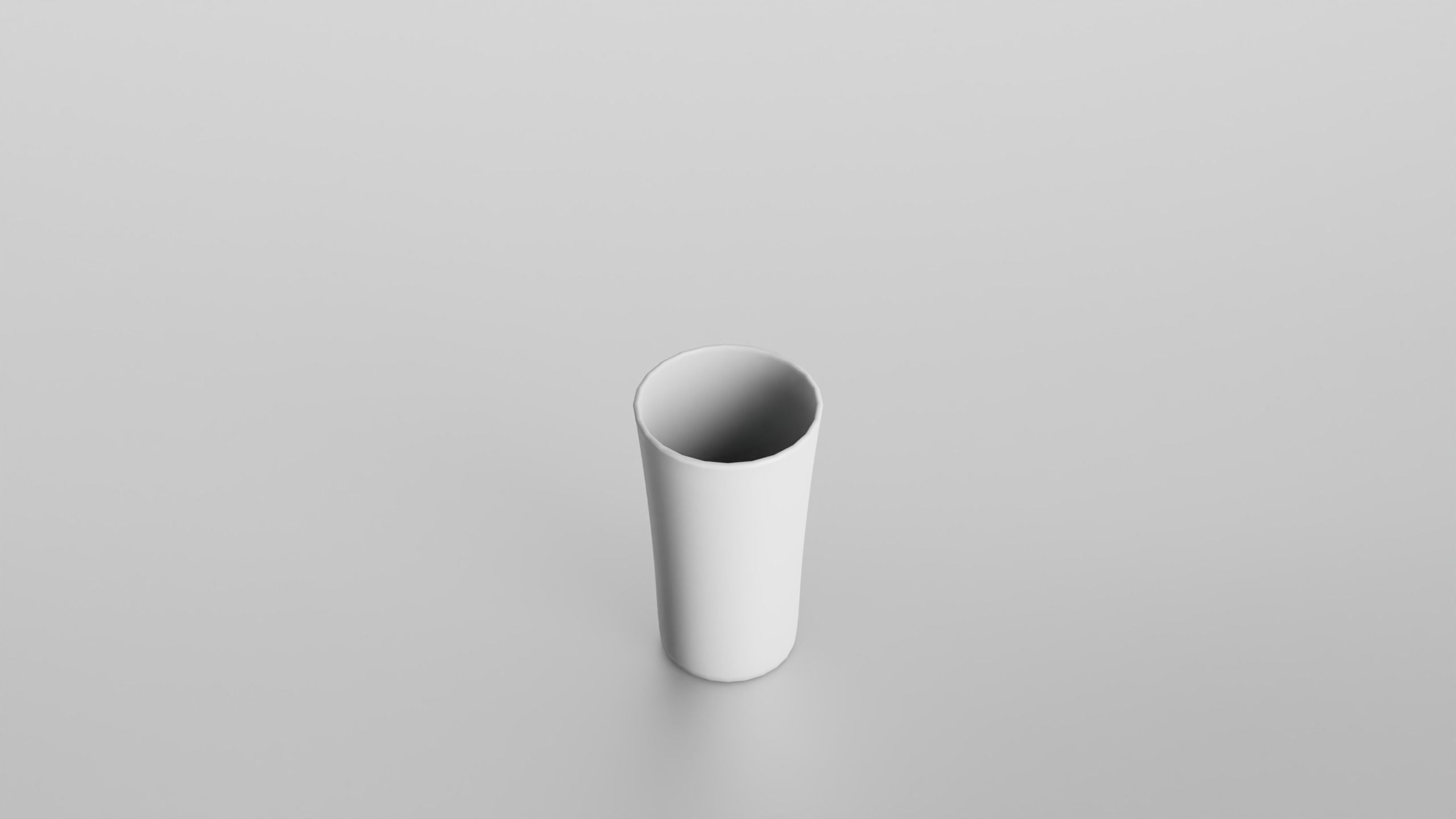 Shooter glass Low-poly 3D model_6