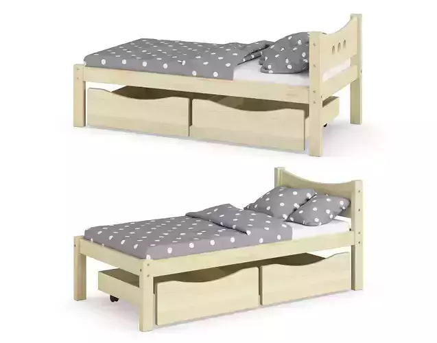 Legenda KM21A with 2xYM01 childrens bed