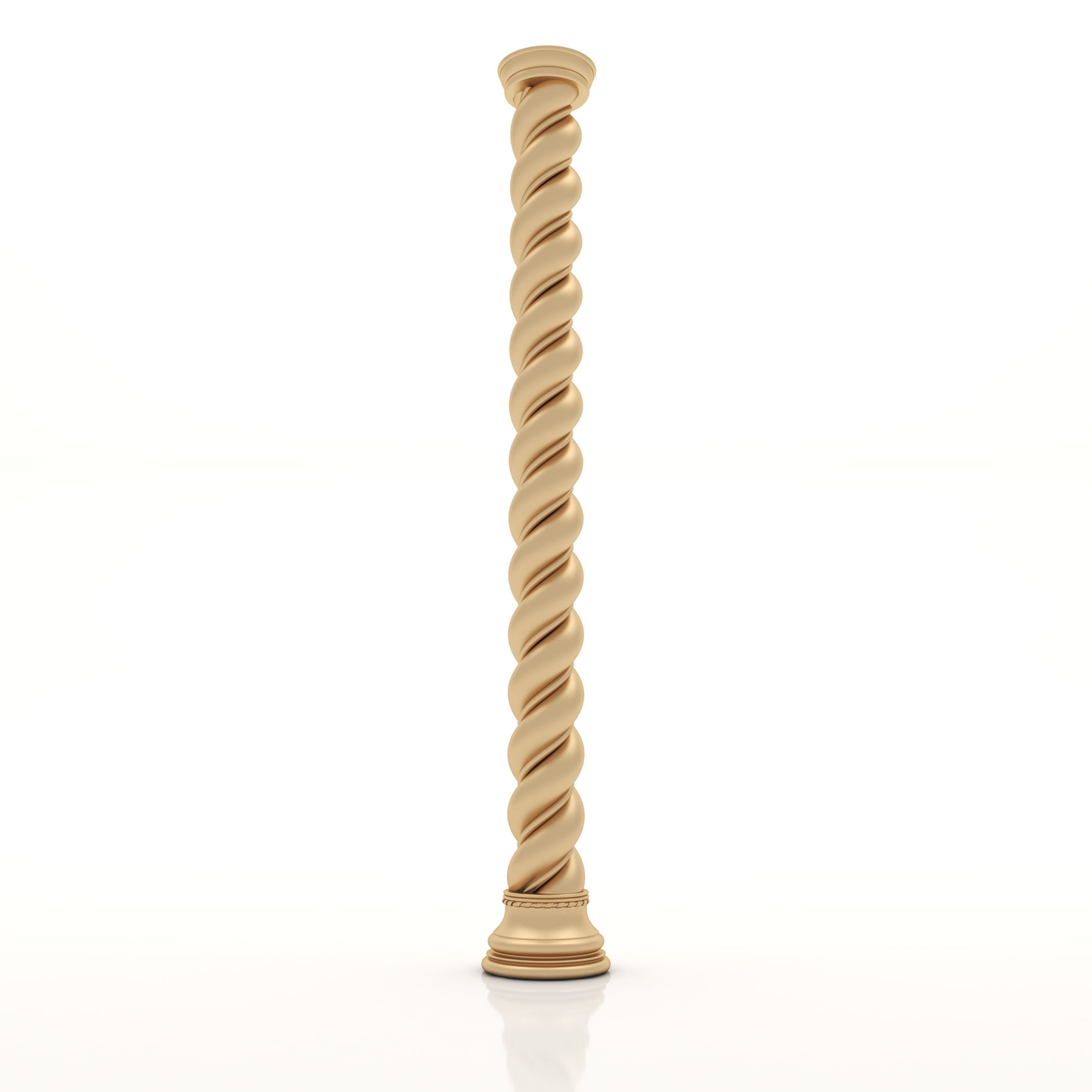 Decorative Column 13 3D model_2